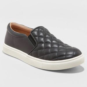 Target Black Slip On Sneaker w/ Memory Foam insole
